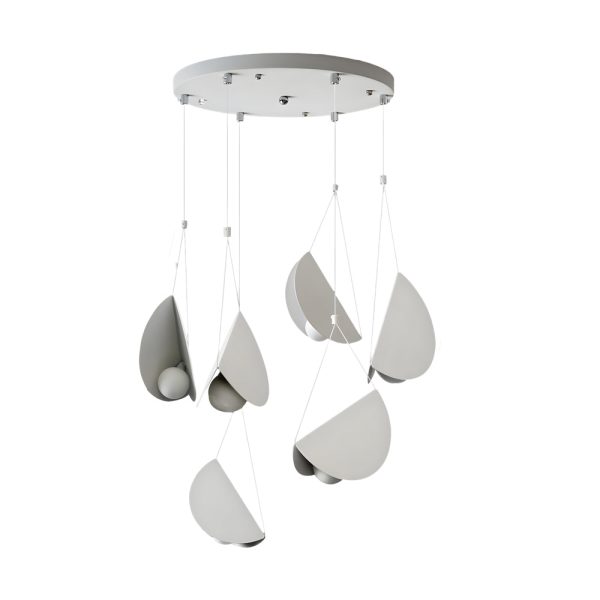 1/3/6-Light Minimalist Line White Glider Pendant Light - Image 10