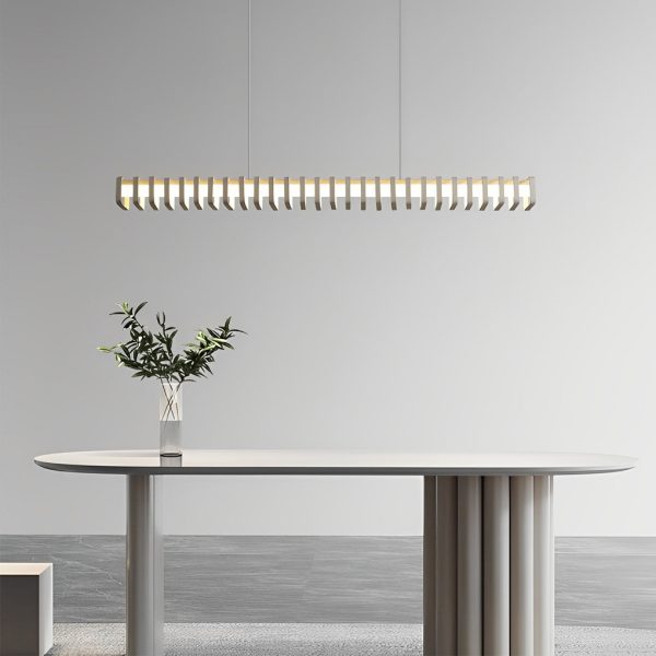 Minimalist Square Frame Decor Three Step Dimming Modern Chandelier Light - Image 3