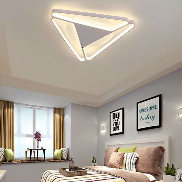 Geometric Design LED Modern Ceiling Lights Flush Mount Ceiling Lamp - Image 2