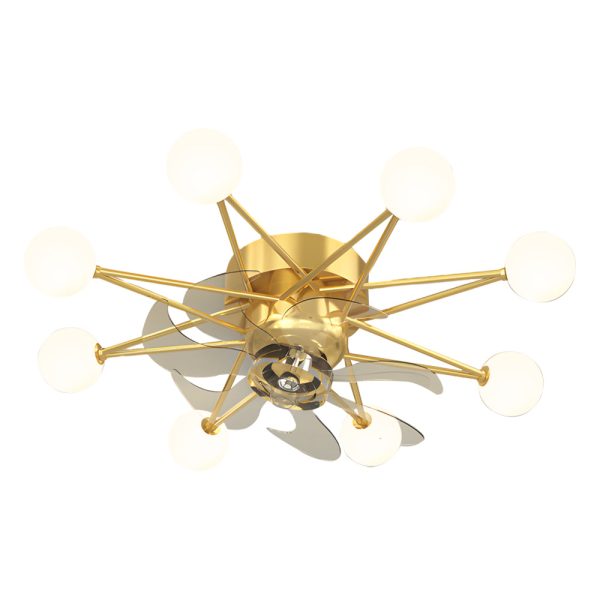 Stars Creative Balls 3 Step Dimming Modern Ceiling Fans - Image 12