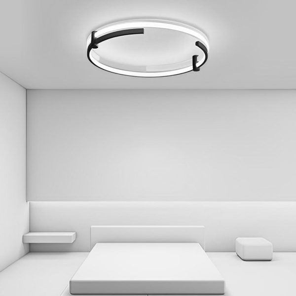 Round Creative LED Stepless Dimming with Remote Modern Ceiling Lights - Image 2