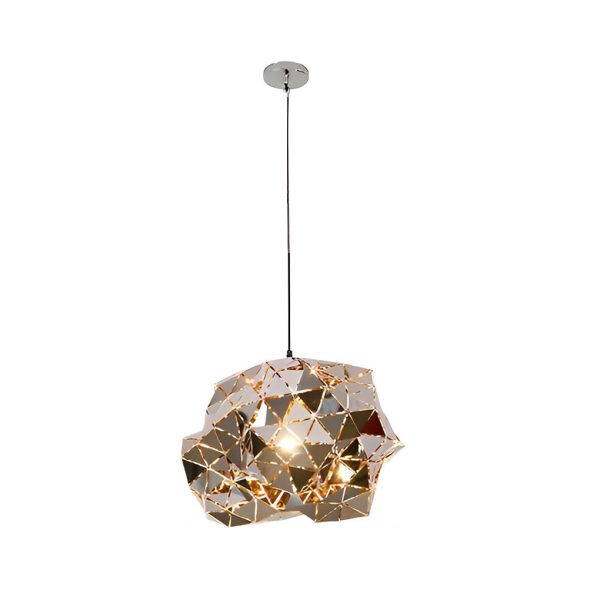 Irregular Decor Stainless Steel Hollow Creative Post-Modern Chandelier - Image 9