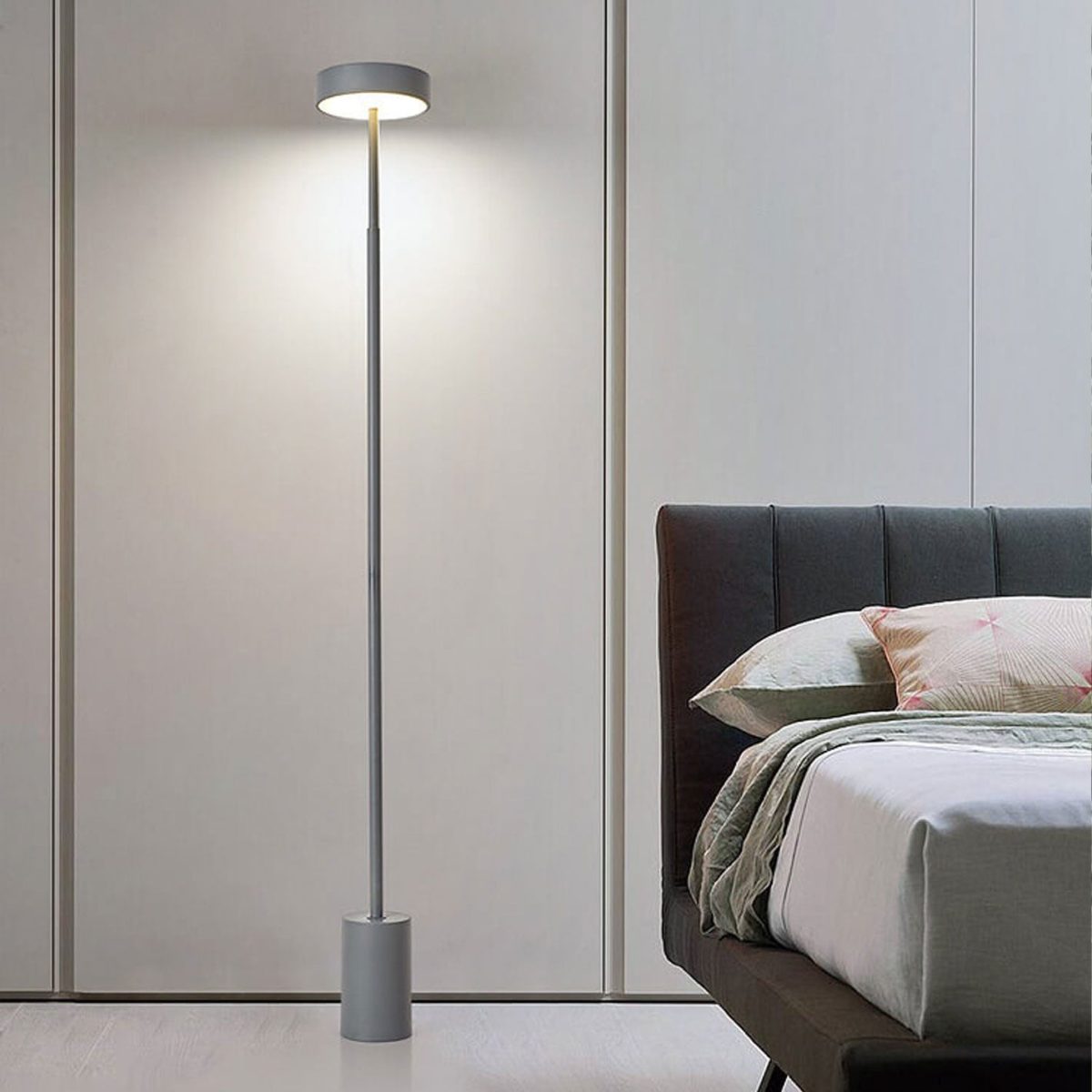 Nordic Minimalist Column LED Standing Floor Lamp - Image 1