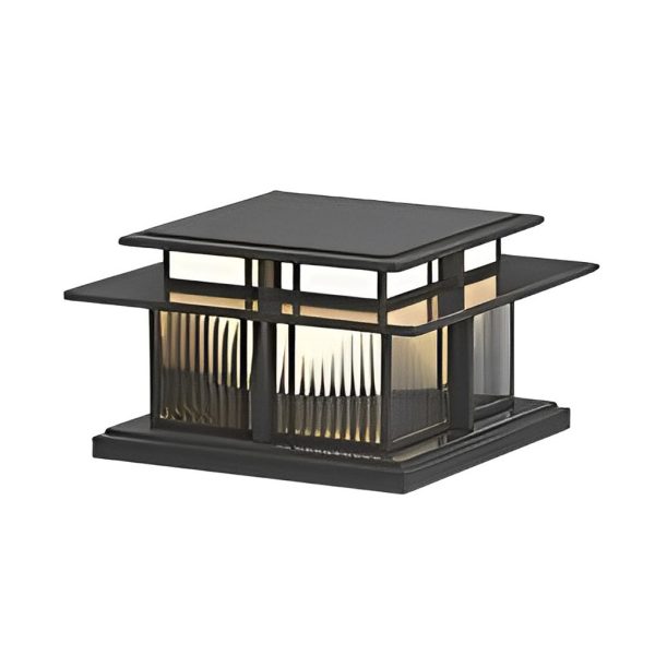 Outdoor IP65 Waterproof LED Modern Solar Post Caps Lights Pillar Light - Image 12