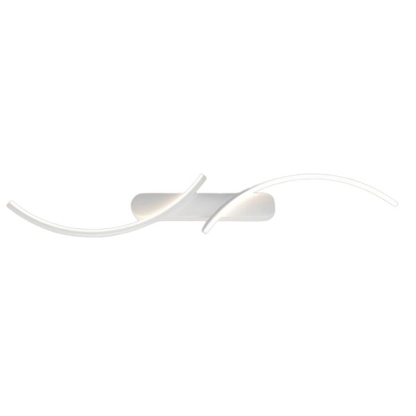 Creative S-shaped LED Three-color Light Modern Wall Sconce Lighting - Image 9