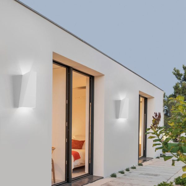 Creative Geometric LED up and down Lighting Modern Wall Light Fixture - Image 4