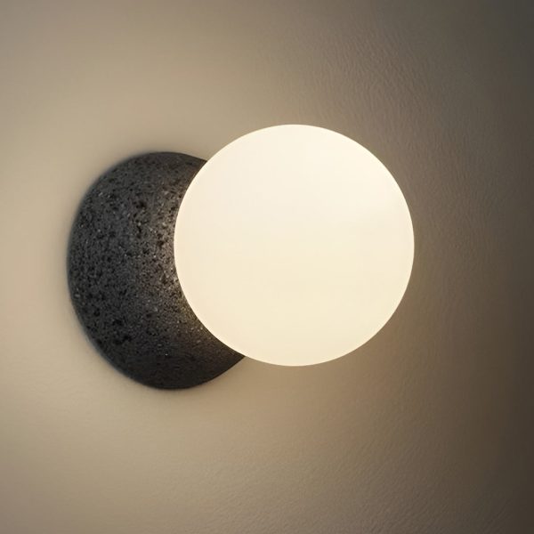 Creative Round LED Nordic Wall Lamp Sconces Pendant Light Hanging Lamp - Image 9