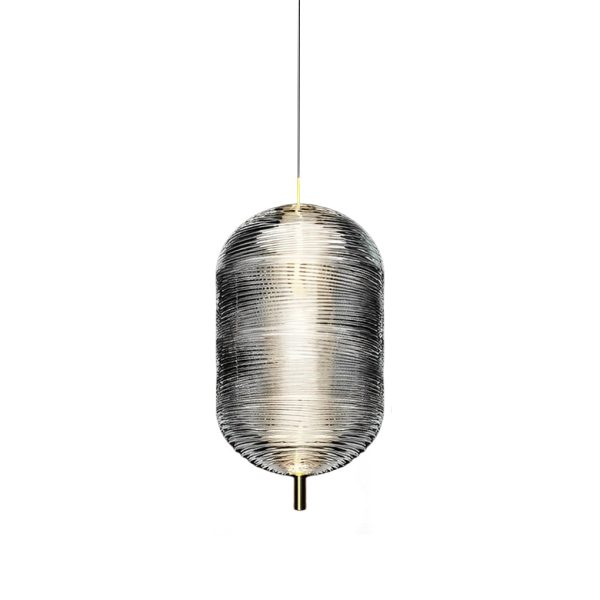 Personality Glass Shade LED Iron Creative Nordic Chandelier Pendant Lights - Image 11