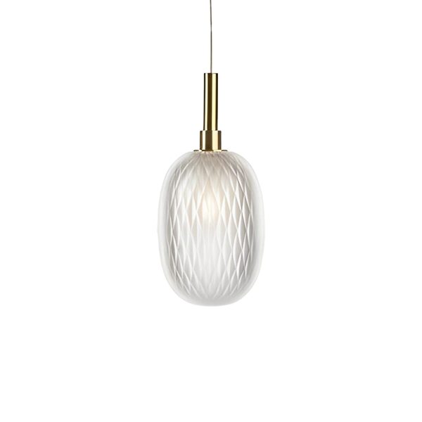 Small Glass Lantern Iron Luxury Post-Modern Pendant Lights Chandeliers - Image 7