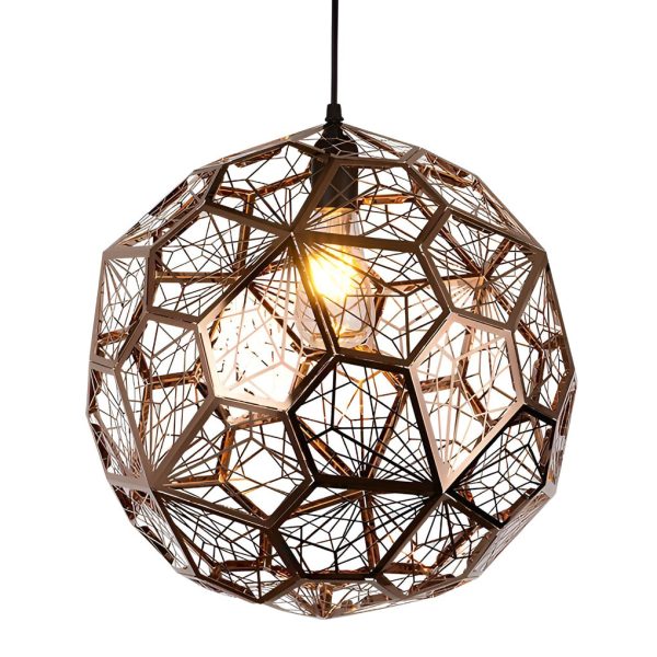 Geometric Spherical Postmodern Dining Room Chandelier Pendant Light - Image 8