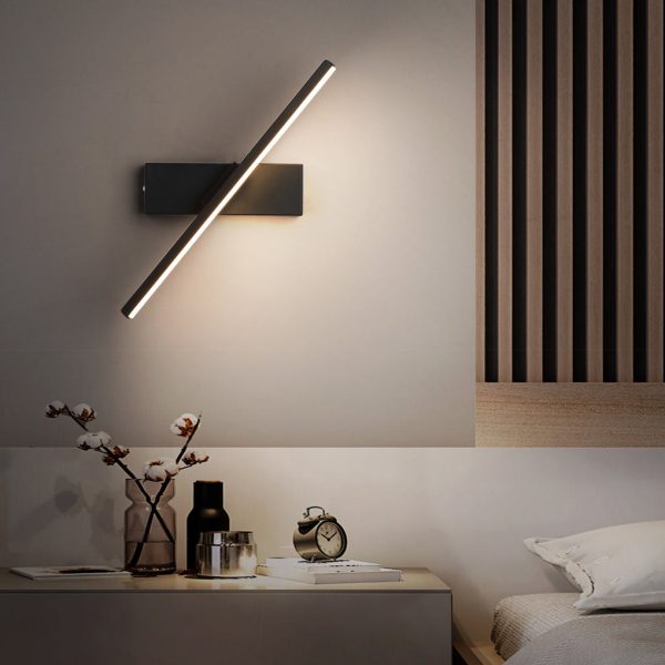 330?? Rotatable Creative Strip LED Modern Wall Lamp Wall Sconce Lighting - Image 5