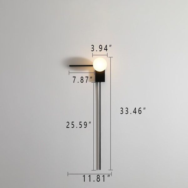 Nordic Industrial Retro Combination Graphic 1-Light Wall Sconce Lamp - Image 11