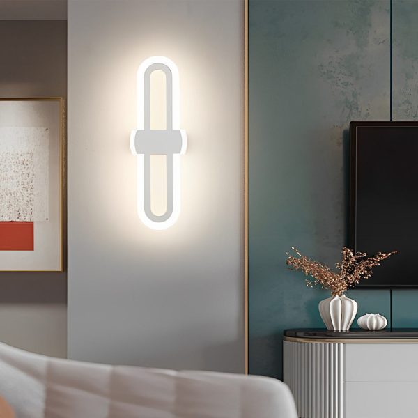 Rounded Rectangular Creative LED Modern Wall Lamp Wall Sconces Lighting - Image 4