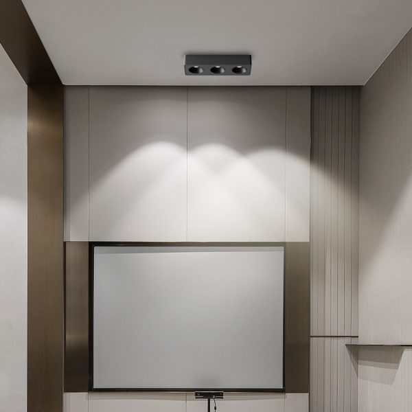 Square LED Anti-Glare Flush Mount Ceiling Light - Image 17