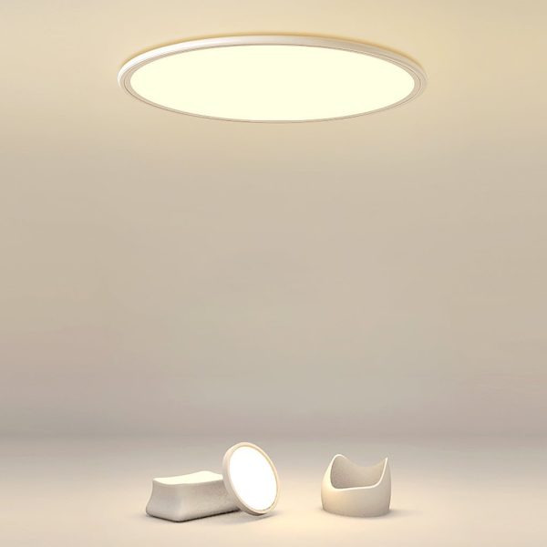 30'' Round LED Ultrathin Flush Mount Modern Lighting - Image 2