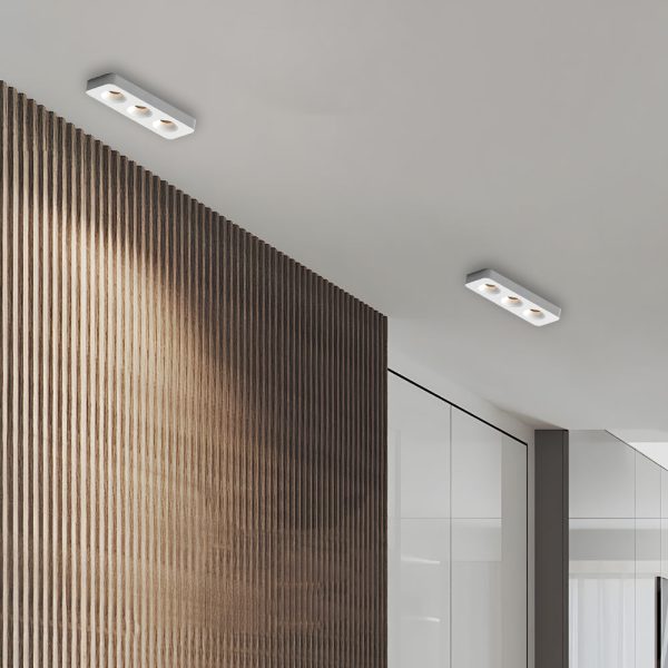 Square LED Anti-Glare Flush Mount Ceiling Light - Image 12