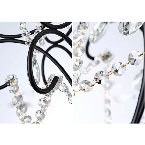 Vintage Luxury Crystal Candle Design 1/3 Light Chandelier - Image 9