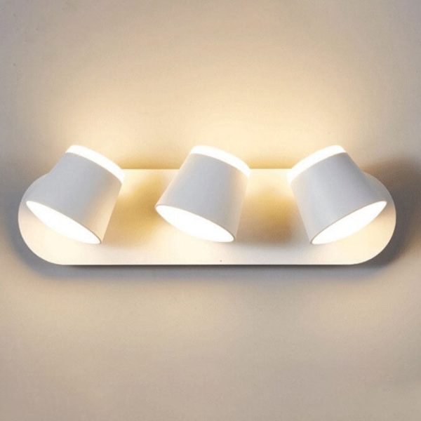 Nordic Rotatable Cylinder Shade 1/2/3 Light LED  Wall Sconce Lamp - Image 23