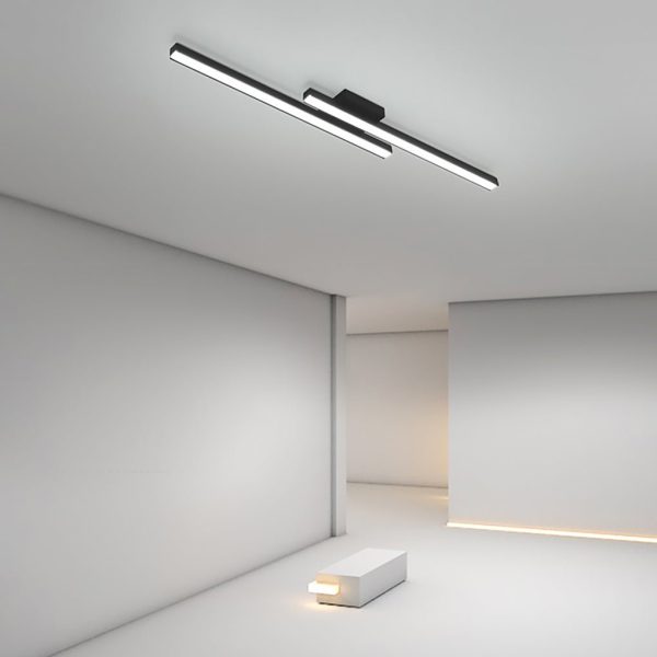 35'' Modern LED Rectangular Shaped Flush Mount Kitchen Lighting Ceiling Light - Image 2