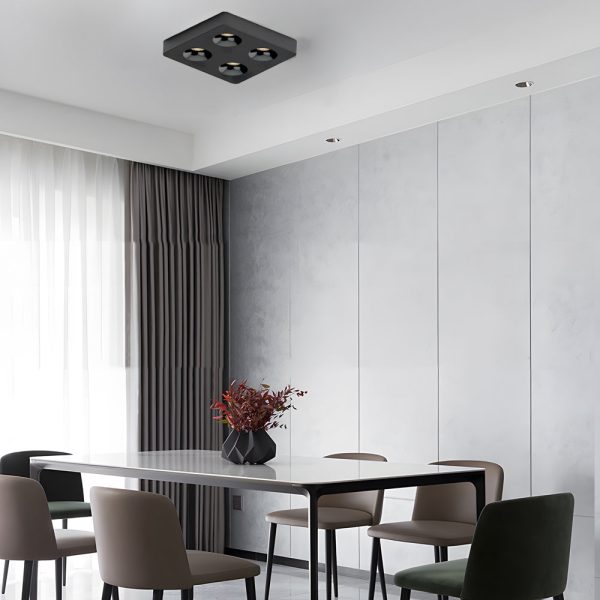 Square LED Anti-Glare Flush Mount Ceiling Light - Image 23