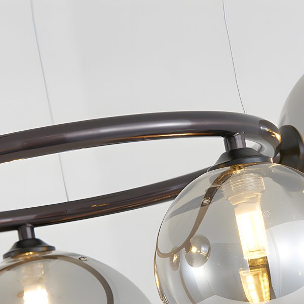 5/7/9-Light Glass Ball Circular Contemporary Chandelier with 3 Step Dimming - Image 20