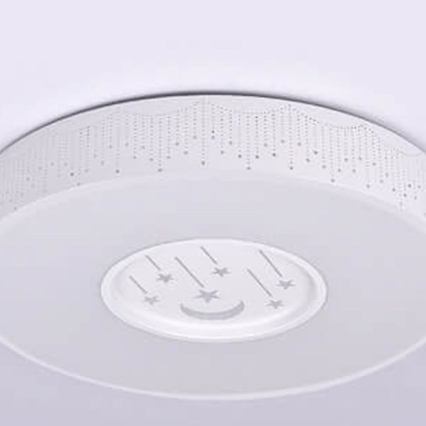Modern Minimalist Starry Sky Round Children's LED Flush Mount Ceiling Light - Image 12