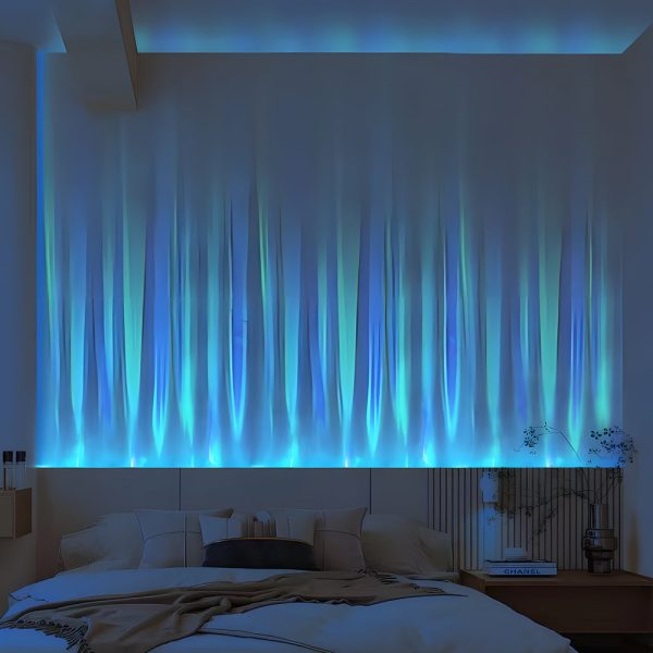39.4-inch Dynamic 3D Ocean Wave Wall Light - Image 2