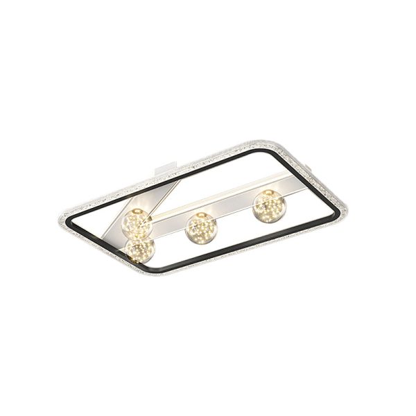 Round Square Rectangular Dimmable LED Ball Decor Modern Ceiling Lights - Image 11