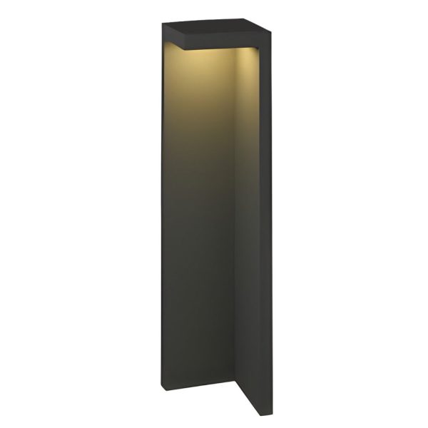 Half-Cut Rectangular Fixture Modern Outdoor Path Light in Gray, LED 4.5W, IP54 Waterproof - Image 9