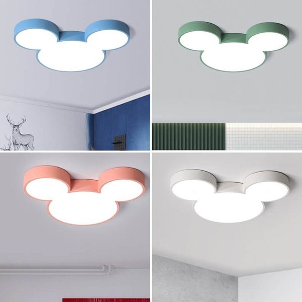 Mouse Cartoon Slim LED Flush Mount Ceiling Light - Image 9