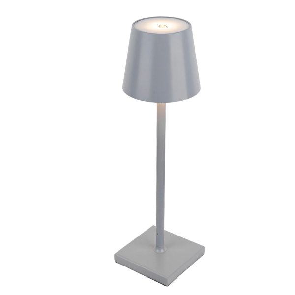 Top Hat Aluminum Rechargeable Portable Touch-Control Table Lamp - Image 15