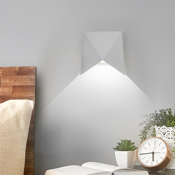 Creative Geometric LED 5W Waterproof Aluminum Modern Wall Sconces - Image 3