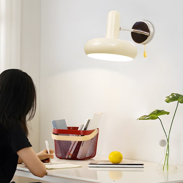Creative Glass Swing Arm 3 Step Dimming Dimmable with Remote Wall Lamp - Image 2