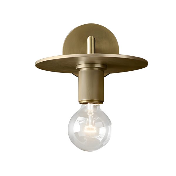 Simple Glass Shade Creative Hardware Minimalist Postmodern Wall Lamp - Image 11