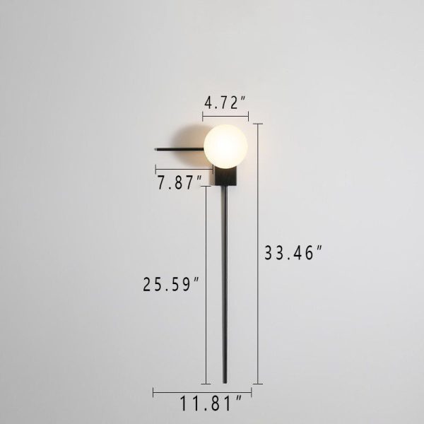 Nordic Industrial Retro Combination Graphic 1-Light Wall Sconce Lamp - Image 10