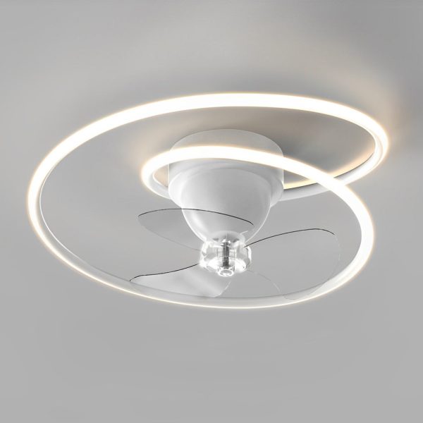 Smart 360?? Rotating LED Stepless Dimming Timing Modern Ceiling Fans Light - Image 8