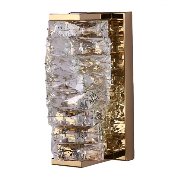 Creative Crystal Three Step Dimming Light LED Modern Wall Sconce Lighting Wall Lamp - Image 13