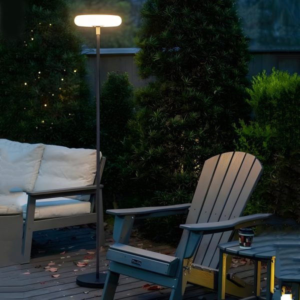 Modern Post Standing LED Outdoor Floor Lamp - Image 2
