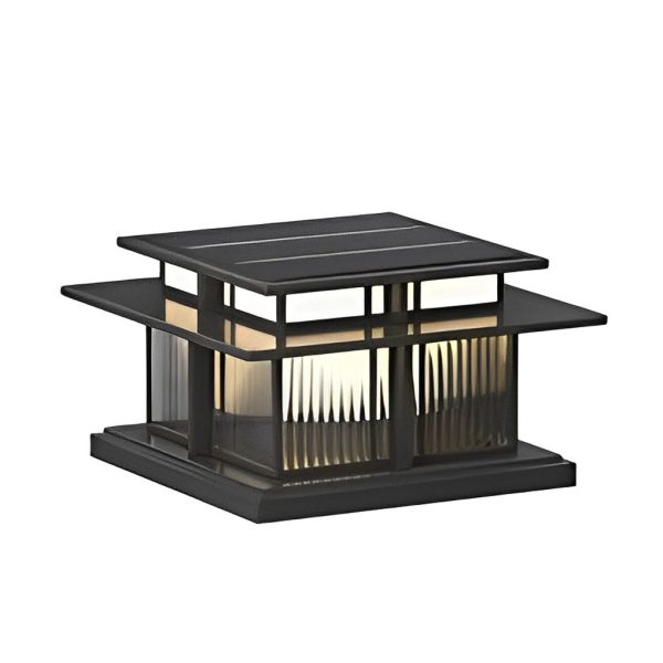 Outdoor IP65 Waterproof LED Modern Solar Post Caps Lights Pillar Light - Image 13