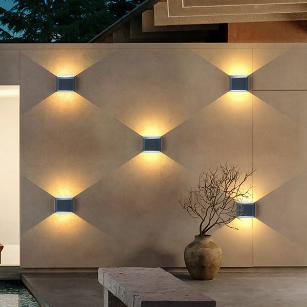 Modern Minimalist Waterproof LED Wall Light for Outdoor Villa Courtyard Garden - Image 4