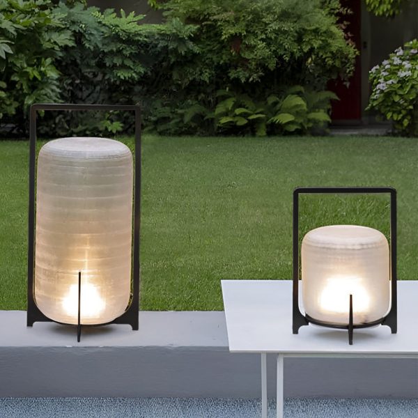Portable Lantern Shaped Acrylic Waterproof LED Modern Outdoor Lights - Image 3