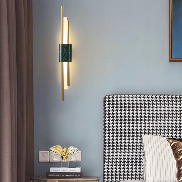 Strips Marbles Creative Luxury Postmodern LED Wall Lights Fixture Wall Lamp - Image 3