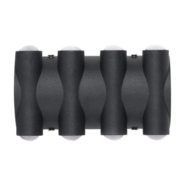 Up and Down Light LED Waterproof Black Modern Wall Washer Light Wall Lamp - Image 13