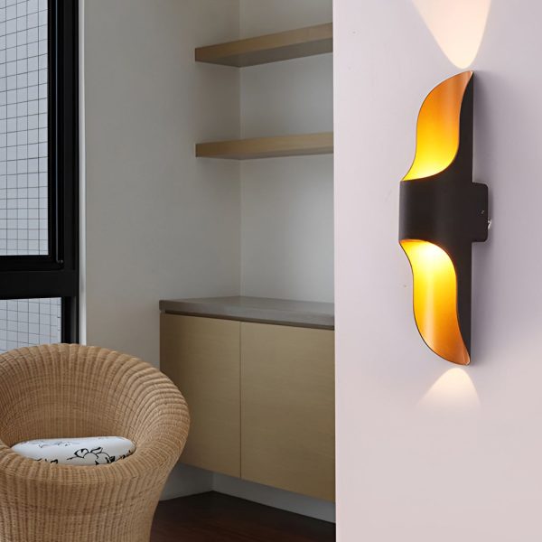 Waterproof Up and Down Lights LED Modern Outdoor Wall Sconces Lighting - Image 5