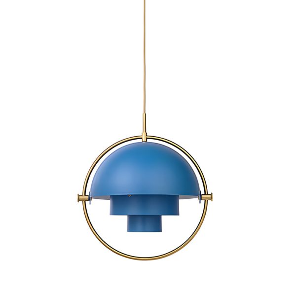 Rotating Shade Electroplated Iron Simple Nordic Chandelier Pendant Lamp - Image 11