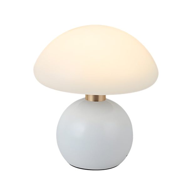 Touch Control Acrylic Mushroom Metal Ball Cute Kids Lamp - Image 9