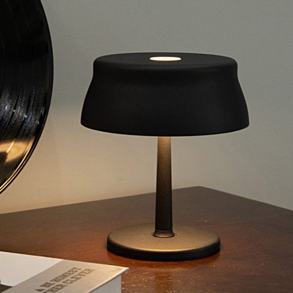 Aluminum Touch Control Table Lamp with Battery Operated LED - Image 4
