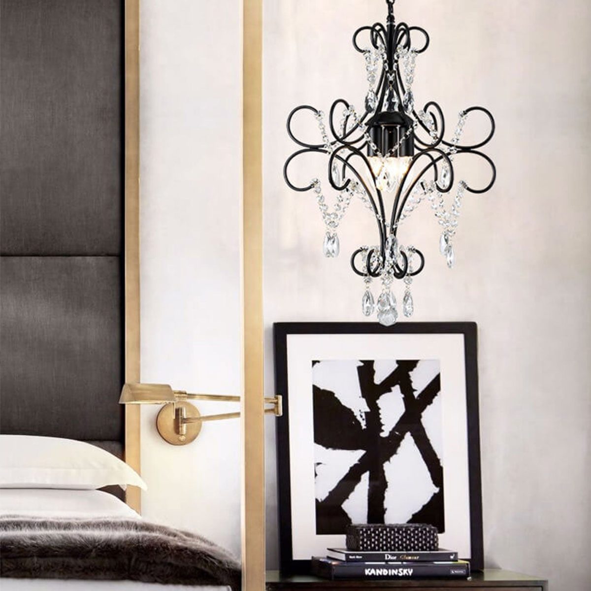 Vintage Luxury Crystal Candle Design 1/3 Light Chandelier - Image 14