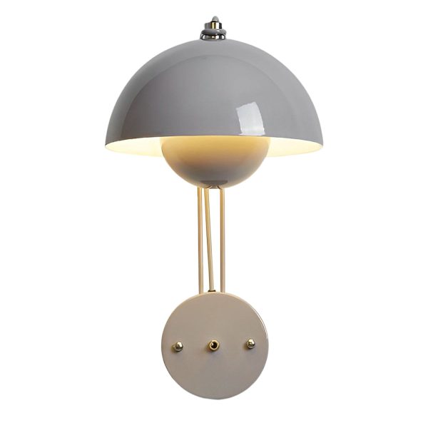 Creative Circular Three Step Dimming Nordic Round Wall Sconce Wall Lamp - Image 12