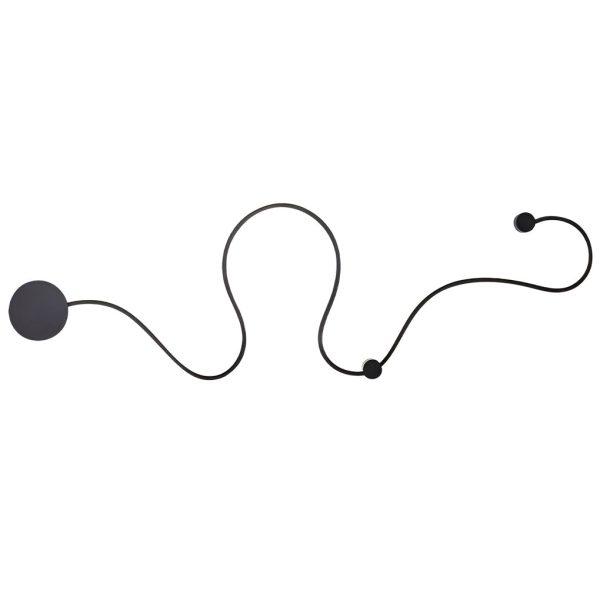 Creative Long Curved Linear LED Modern Wall Sconce Lighting Wall Light Wall Lamp - Image 12